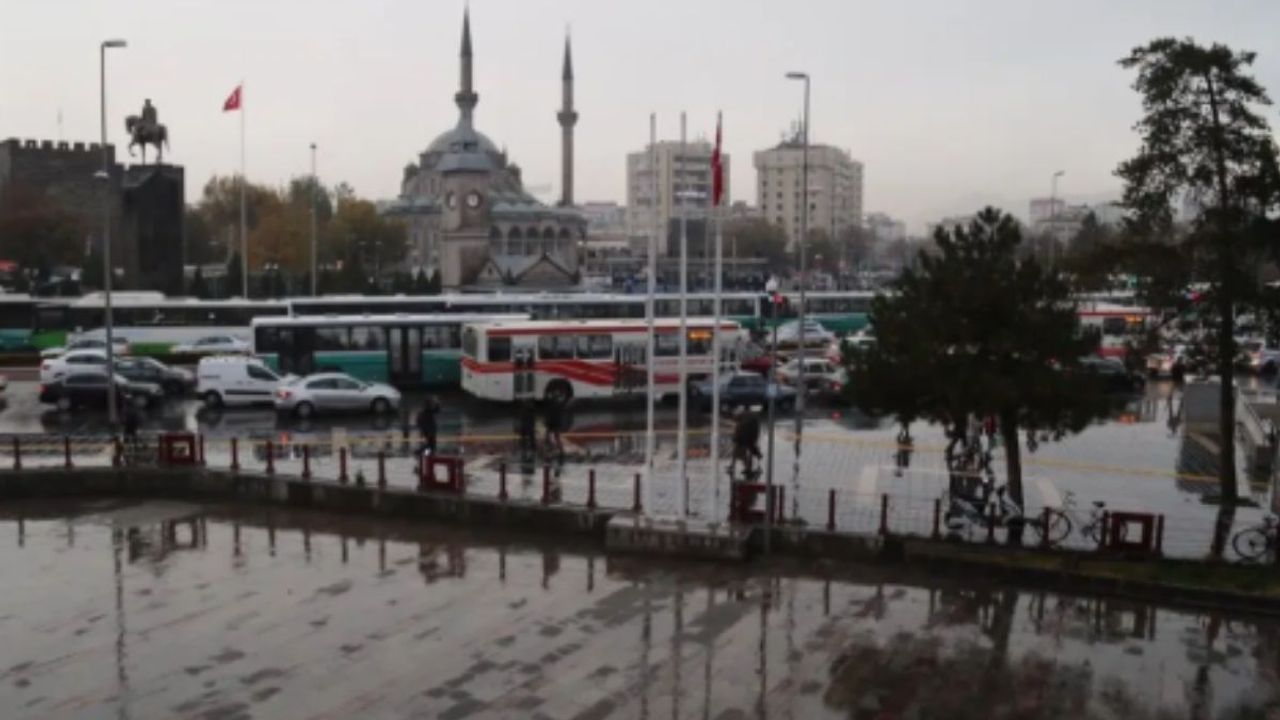 Yağmur geliyor! Meteoroloji Kayseri için saat verdi