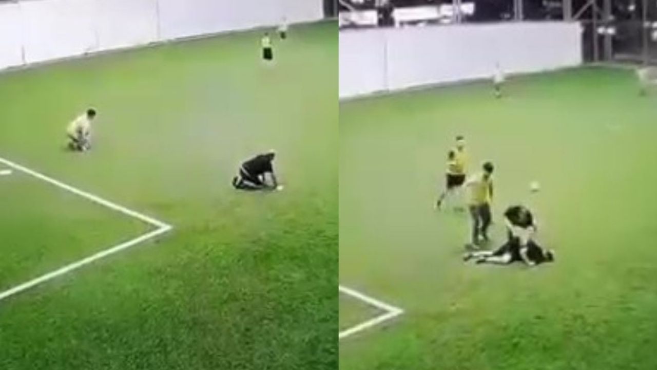 Halı sahada aniden fenalaşan 3 çocuk babası hayatını kaybetti