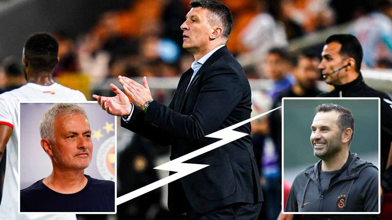 Ne Jose Mourinho ne Okan Buruk! Sergej Jakirovic Süper Lig’i salladı