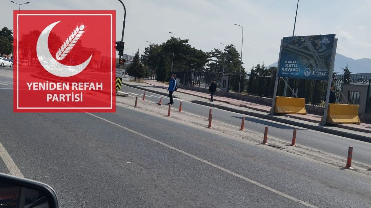 Kayseri’de Kartal Kavşağı projesi askıya mı alındı? YRP’den tepki