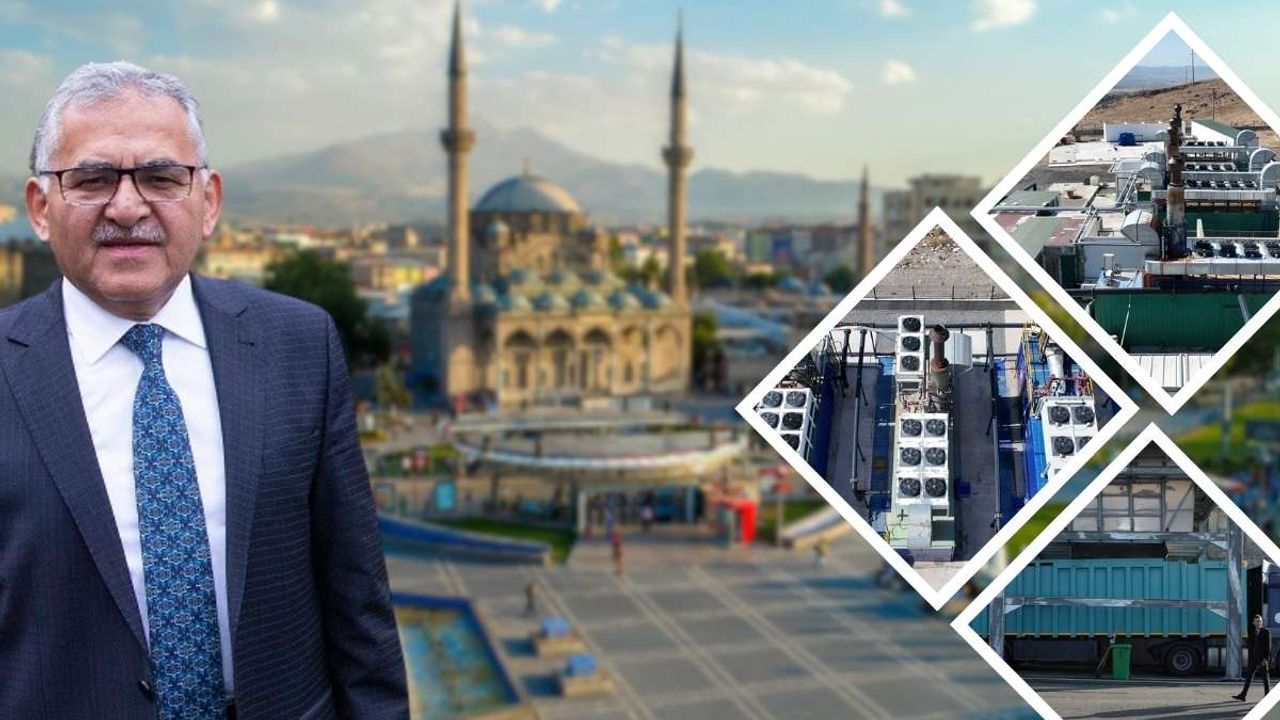 Kayseri Büyükşehir Belediyesi'nden bir ilk daha! Katı atık enerjiye dönüşüyor