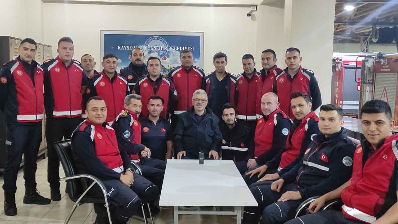 Kayseri itfaiyesi Mart ayında 728 olaya müdahale etti