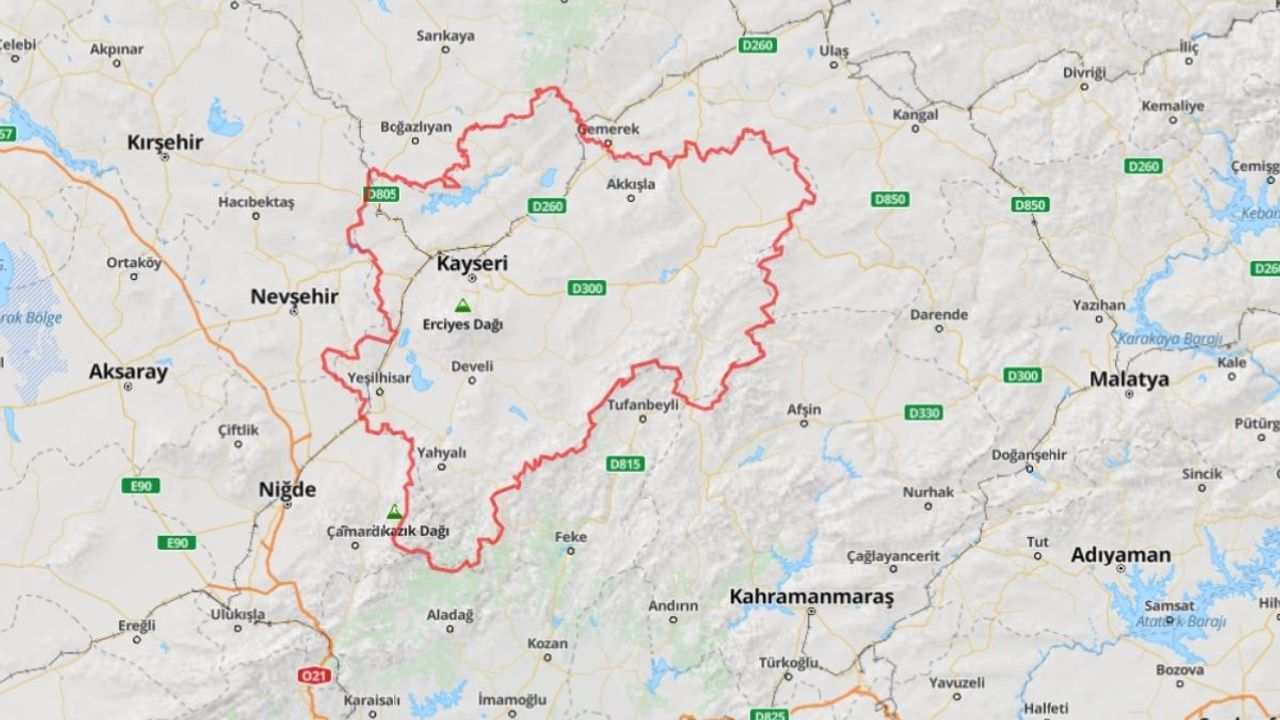 Kayseri’de 2 ilçe, 6 mahalleye uyarı yapıldı! Sular kesilecek