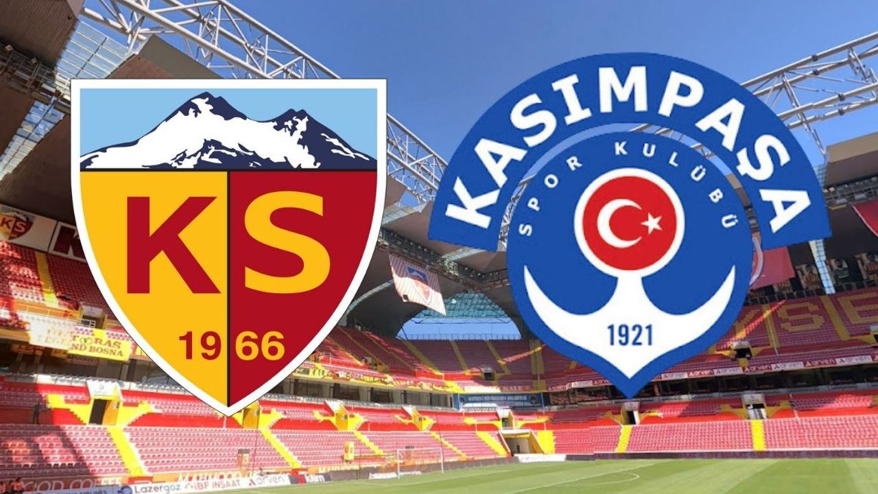 Kayserispor-Kasımpaşa karşılaşması ne zaman, saat kaçta, hangi kanalda?