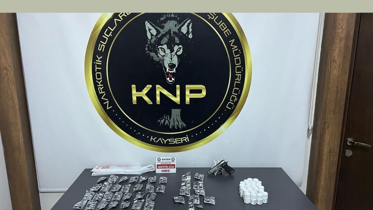 Kayseri’de zehir tacirlerine operasyon! 3 kişi yakalandı