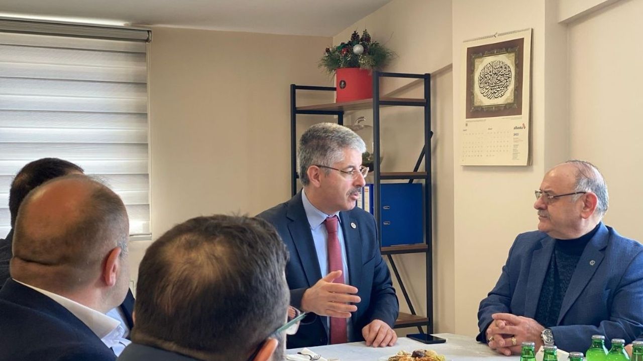 AK Parti Kayseri Milletvekili Şaban Çopuroğlu'ndan OSB'ye ziyaret!
