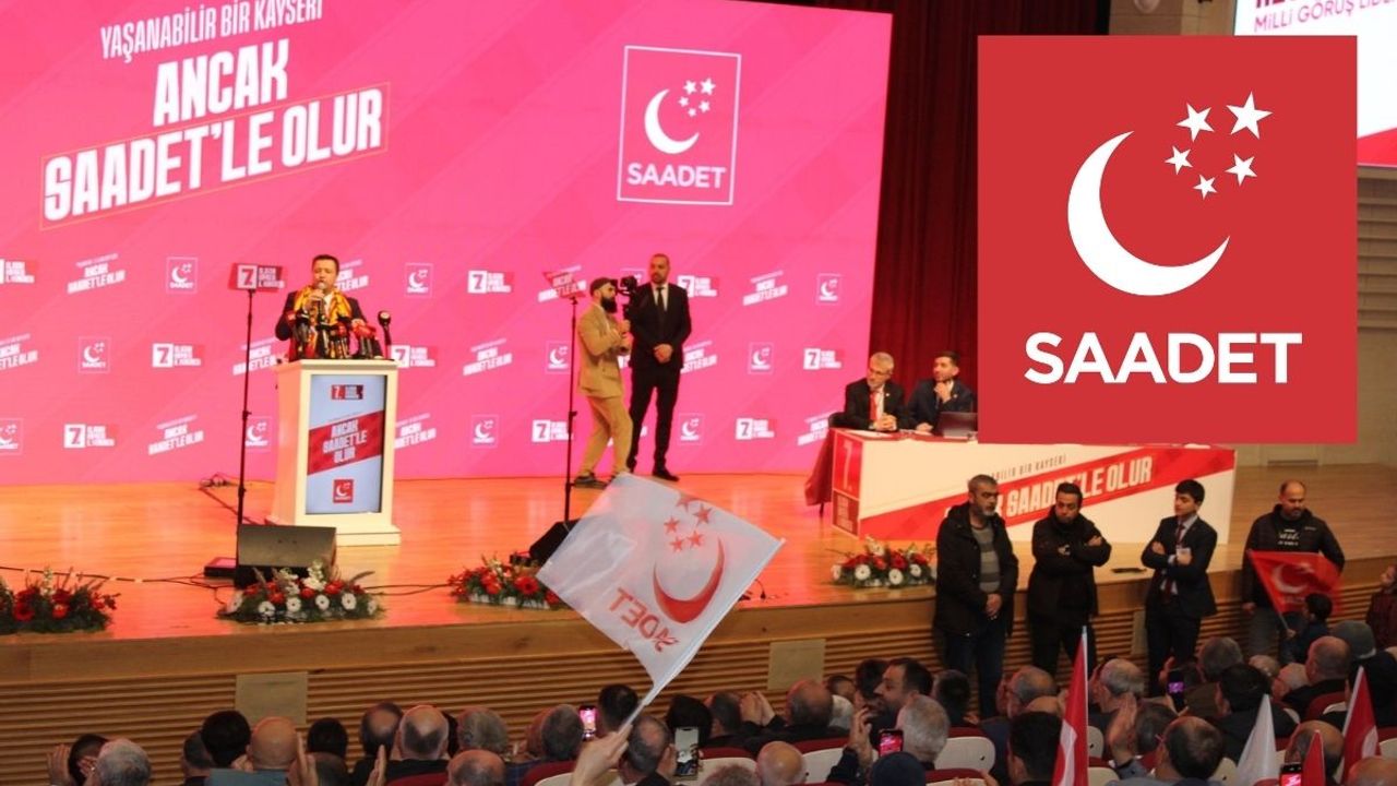 Saadet Partisi Kayseri'de yeni il yönetimi belli oldu!