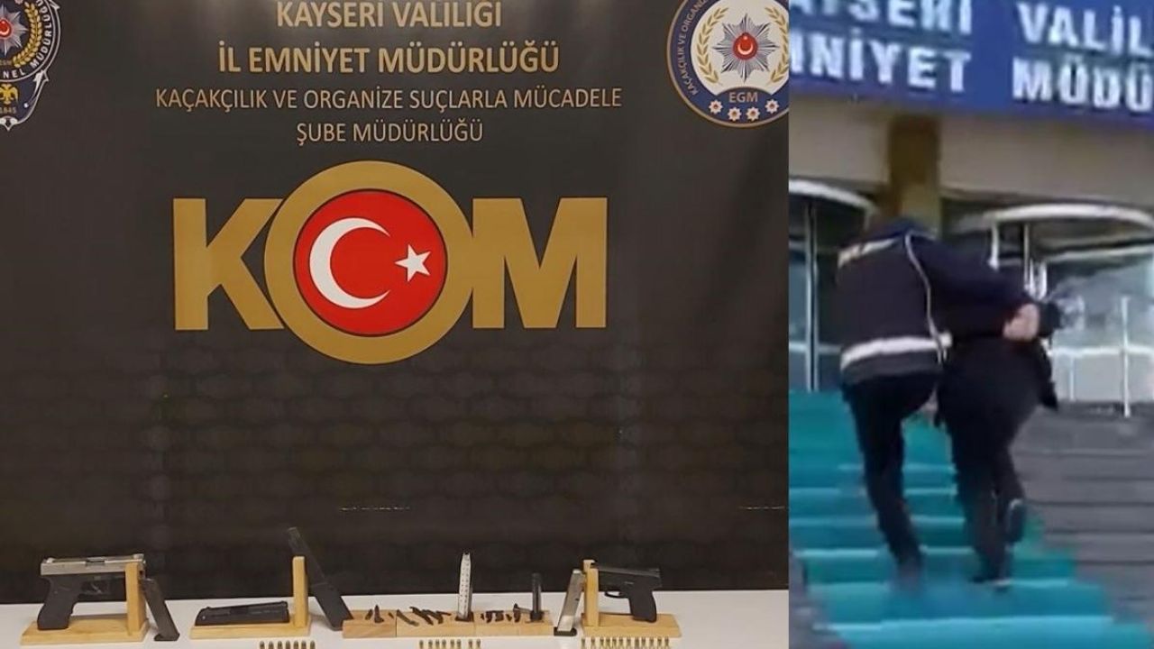 Kayseri'de cephanelik gibi ev! Polis baskınıyla ortaya çıktı!