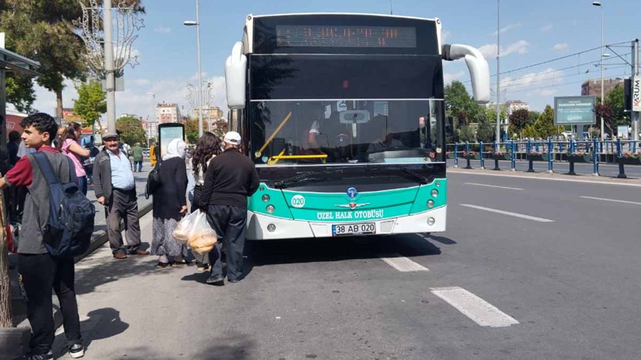 Kayseri’de 11 ayda toplu ulaşıma yüzde 118 zam geldi!