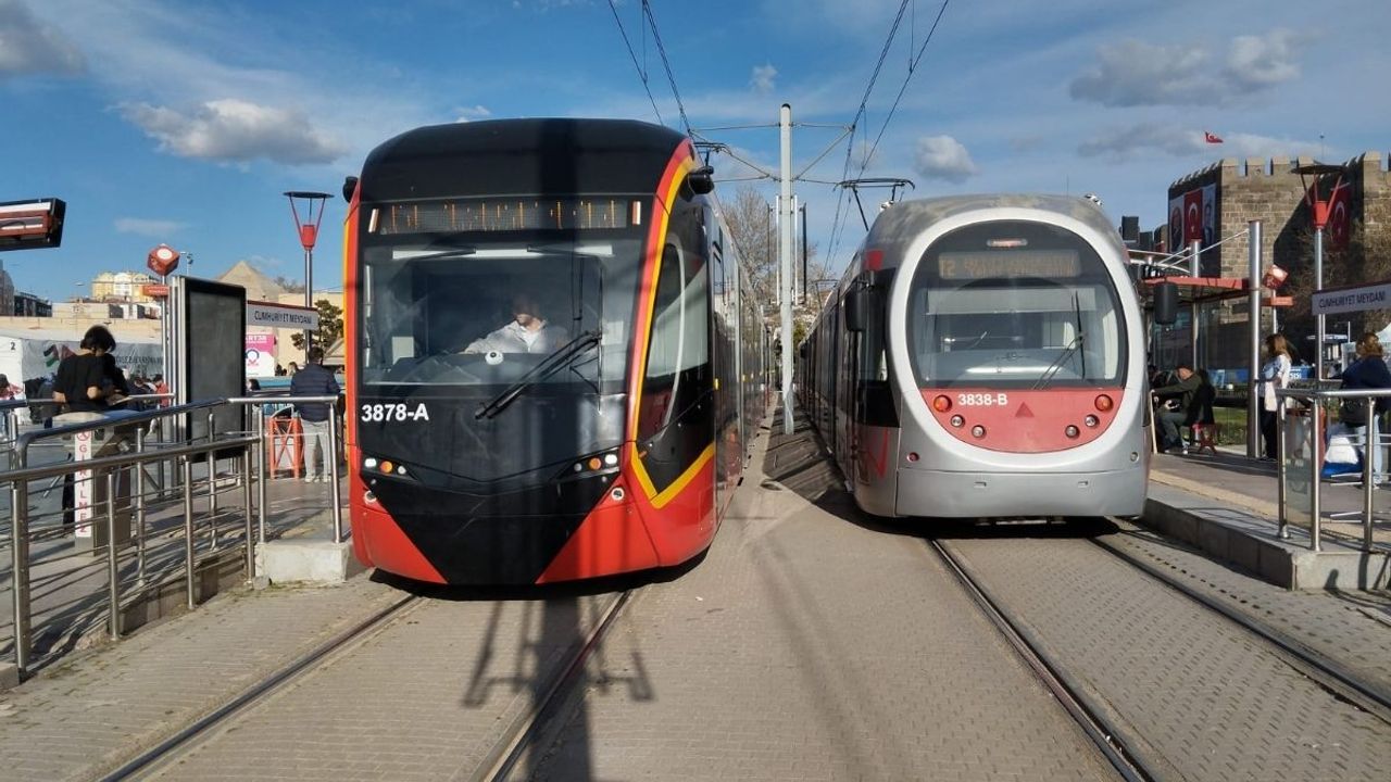 Kayseri'de bugün tramvaylar ücretsiz olacak! Saatleri belli oldu