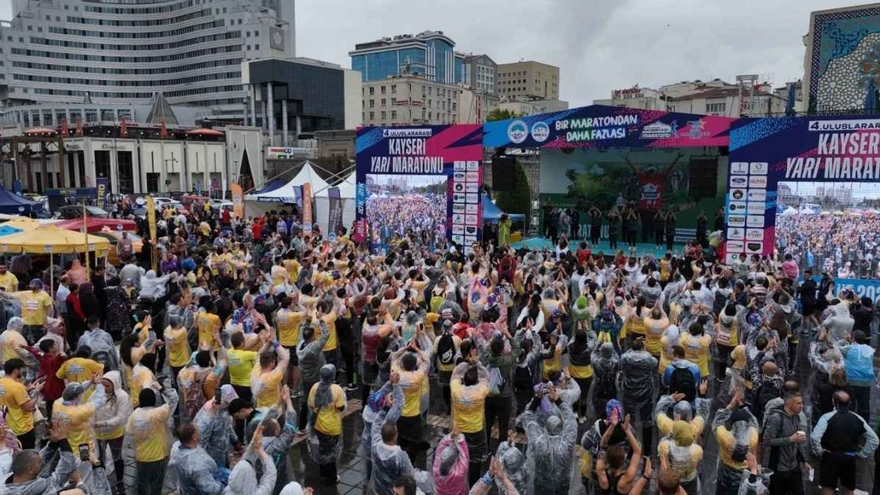 Uluslararası Kayseri Yarı Maratonu için geri sayım başladı! Yeni teması belli oldu
