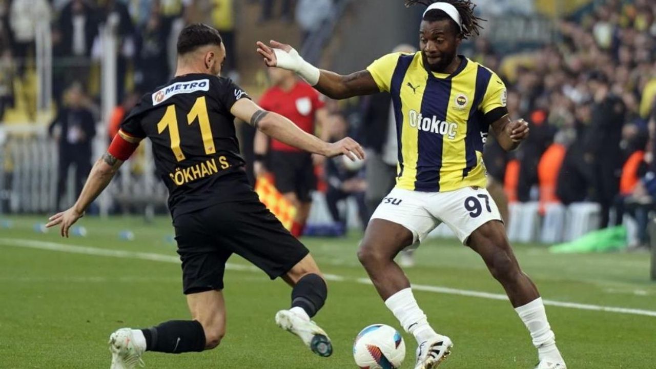 Fenerbahçe-Kayserispor maçının ilk yarısı sona erdi! İlk 45 dakikada 2 gol var