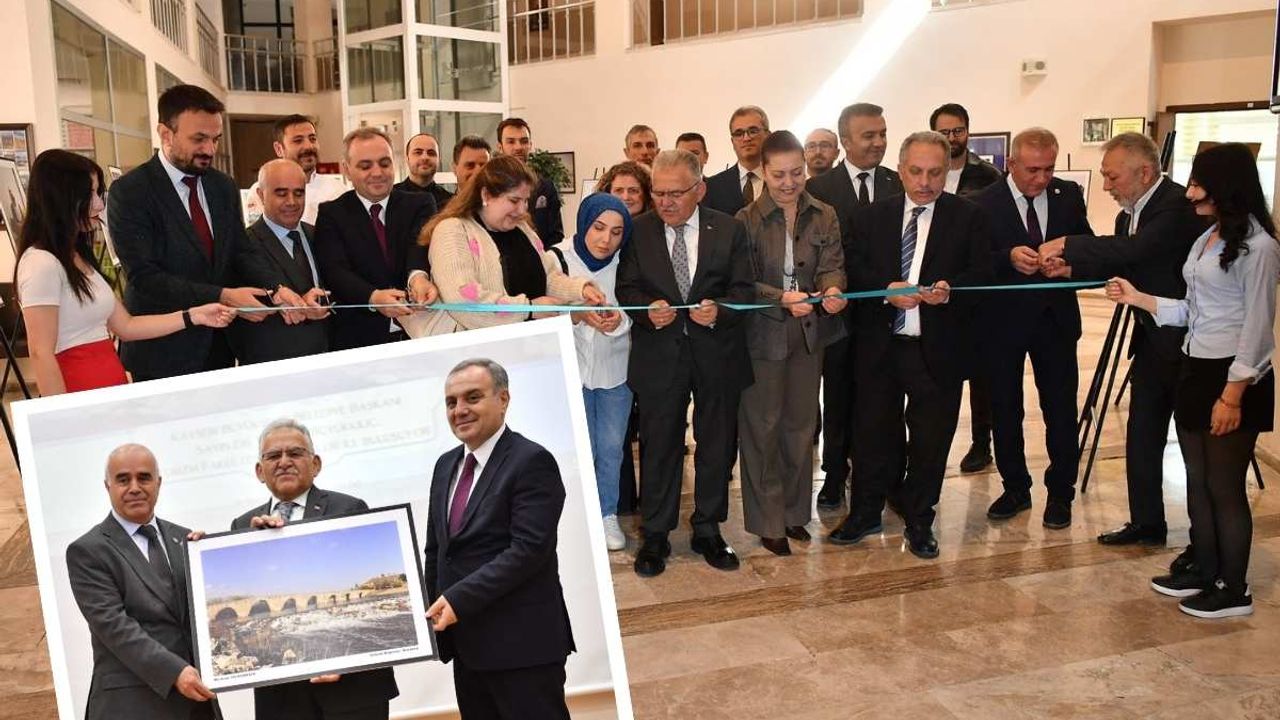 Başkan Memduh Büyükkılıç öğrencilere Kayseri'yi anlattı