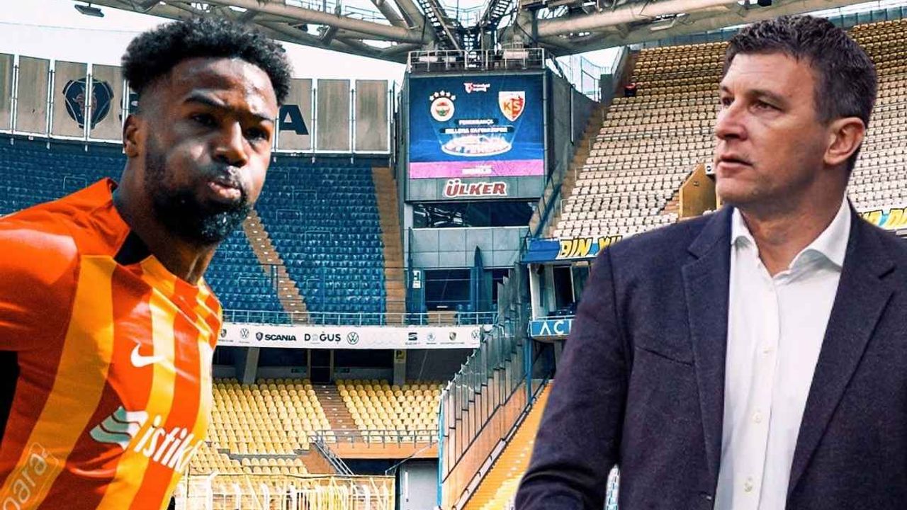 Kayserispor’un Fenerbahçe maçı ilk 11’i belli oldu