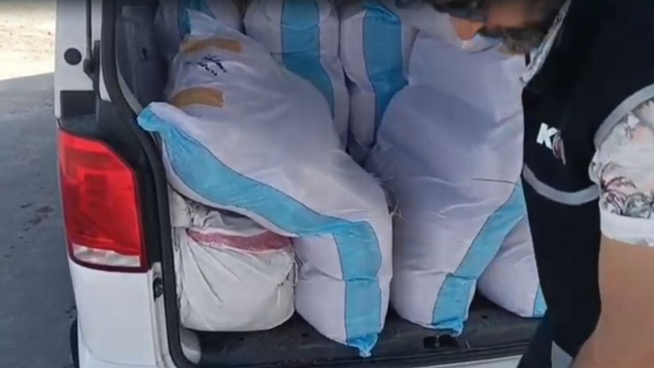 İhbar alan Kayseri Emniyeti harekete geçti! Tam 940 kilogram yakalandı