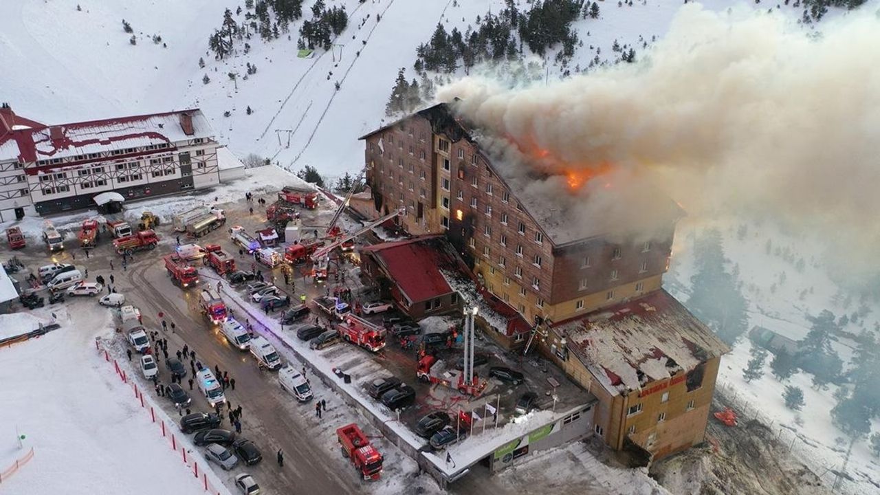 Bolu Kartalkaya otel yangınında iddianame tamamlandı: Bin 998 yıl hapis istendi
