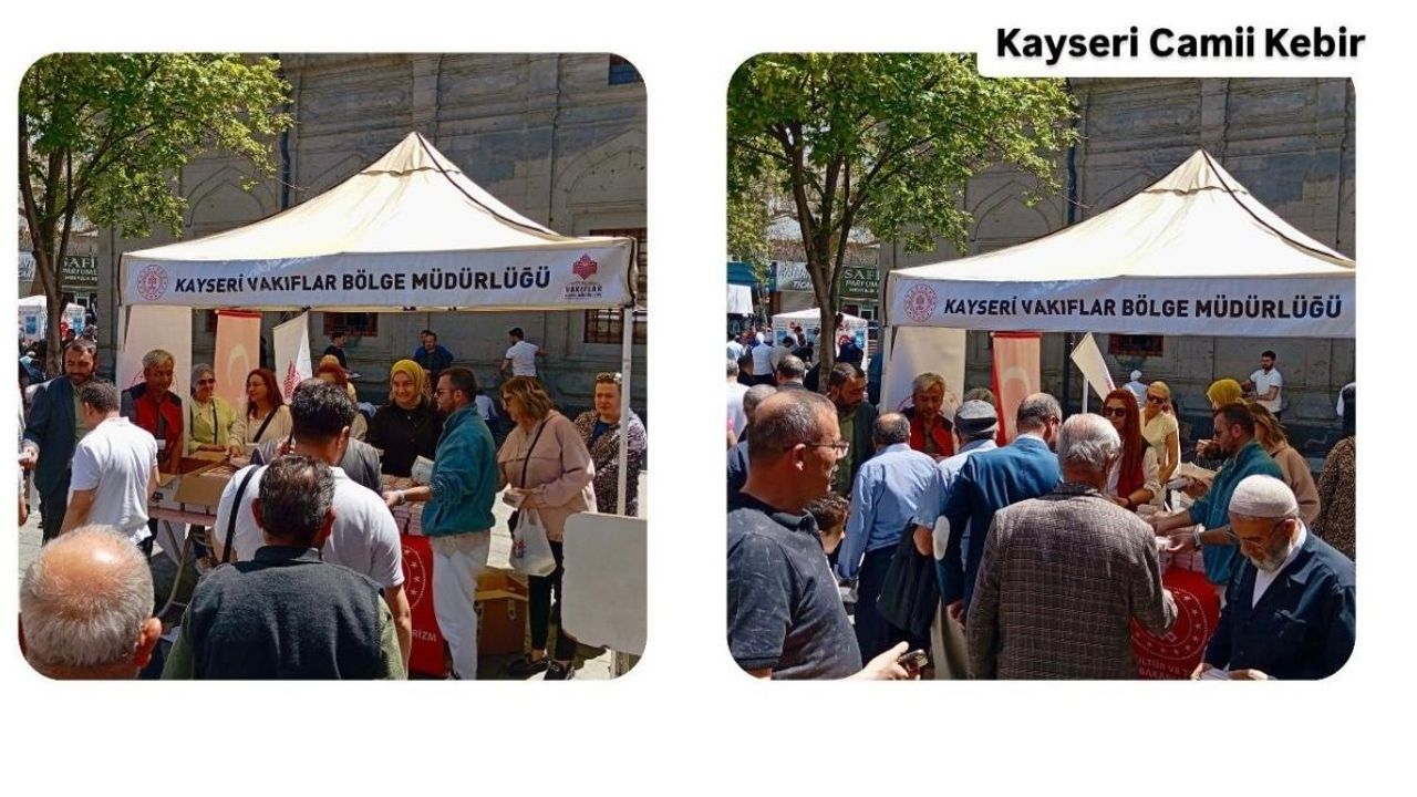 Vakıf Haftası'nda camilerde dualar edildi mevlitler okundu!