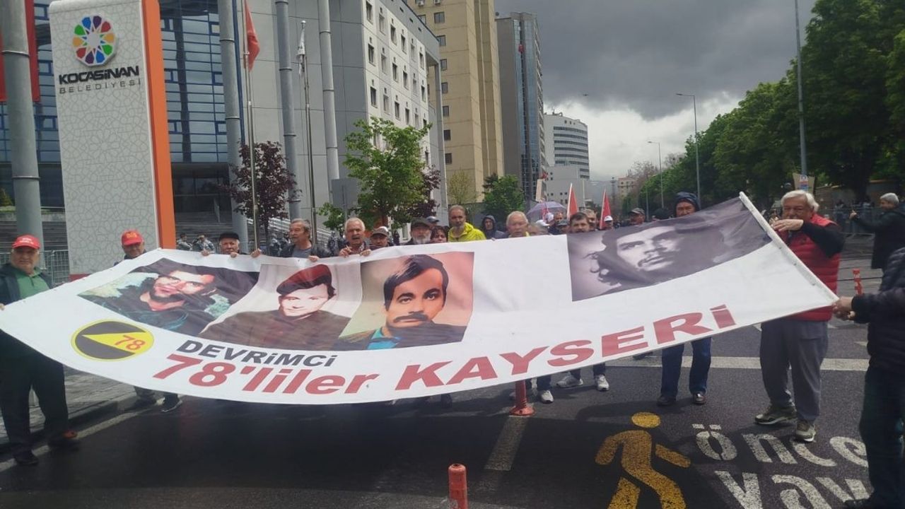 Kayseri'de binlerce insan 1 Mayıs İşçi Bayramı için bir araya geldi!