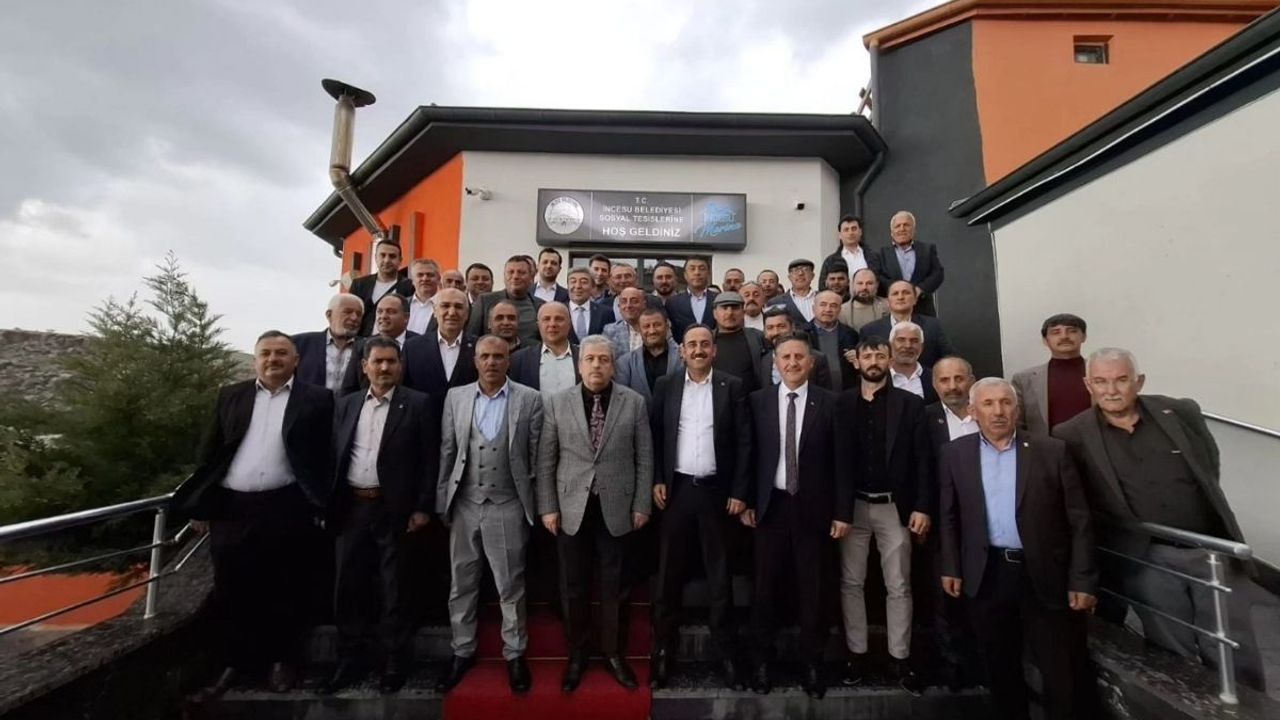 Üzüm diyarı İncesu'da büyük buluşma! AK Partili vekiller bir araya geldi