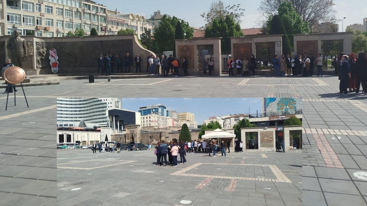 Kayseri Cumhuriyet Meydanında neler oluyor?