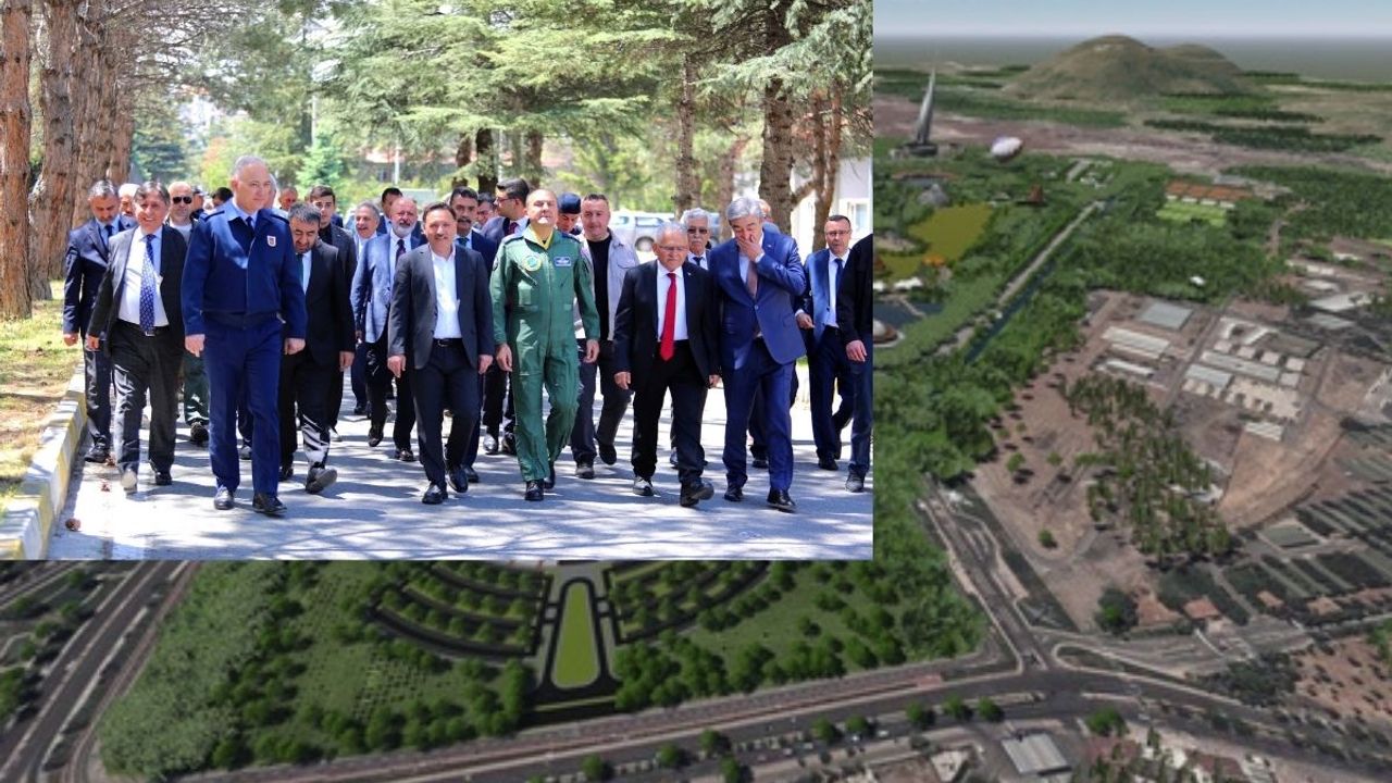 Kayseri protokolü tam kadro oraya gitti!
