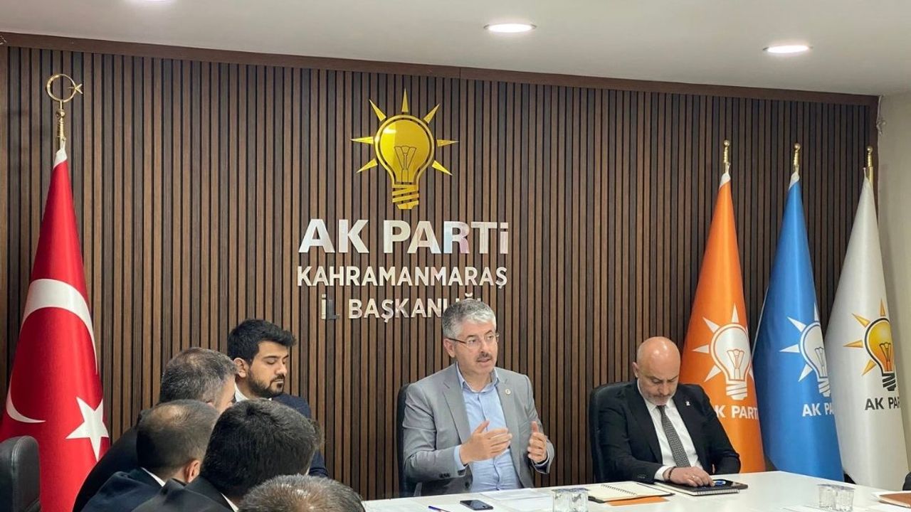 AK Partili vekil Şaban Çopuroğlu Kahramanmaraş'a neden gitti?