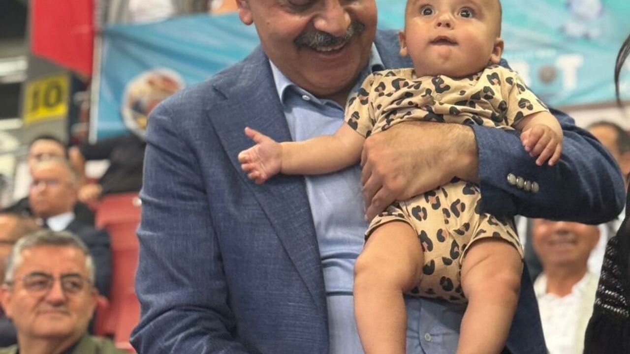 Minik Eylül törenin gözdesi oldu