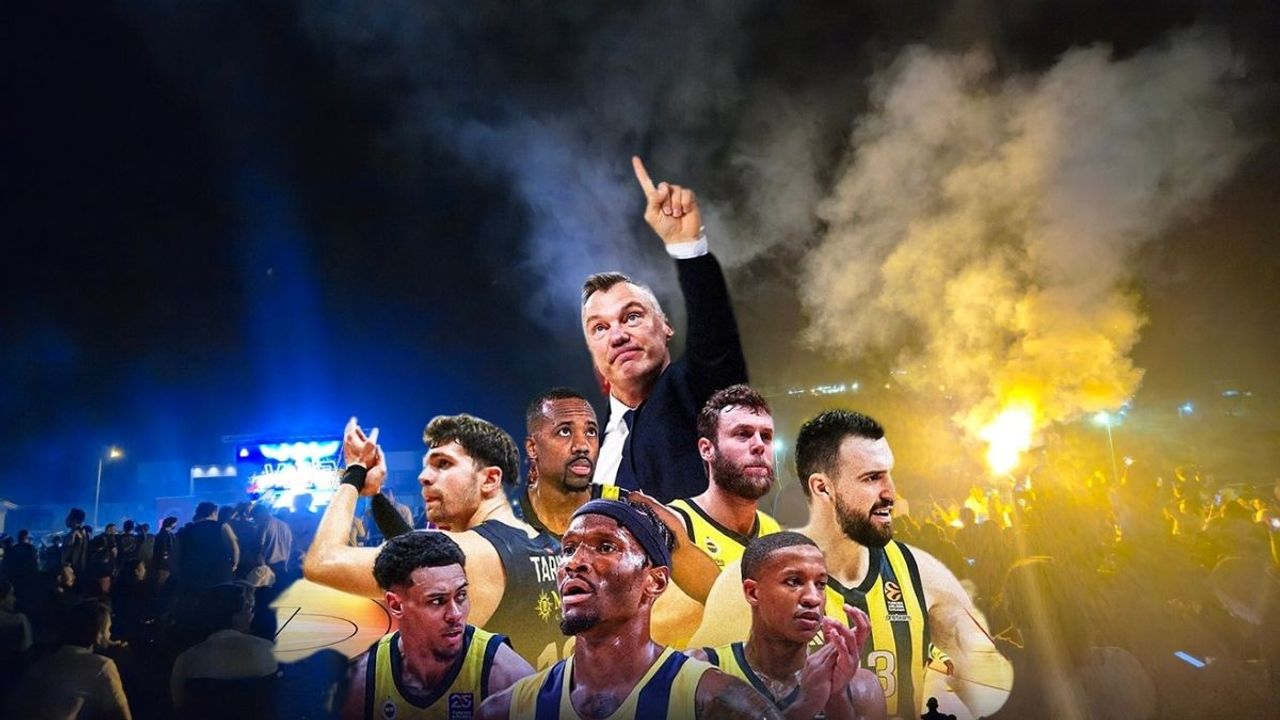 Tüm Talas Ali Dağı'nın eteklerinde buluştu: Fenerbahçe'yi dev ekrandan desteklediler!