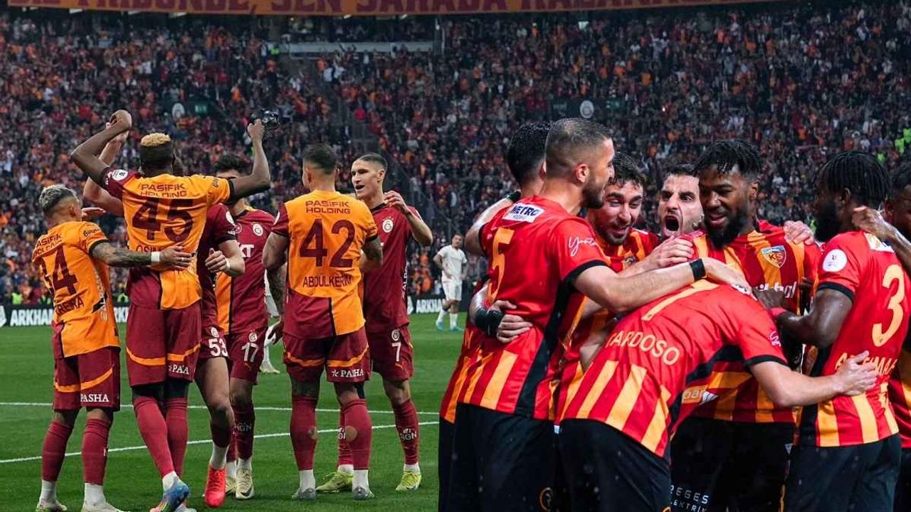 Galatasaray ile Kayserispor 58. kez karşı karşıya