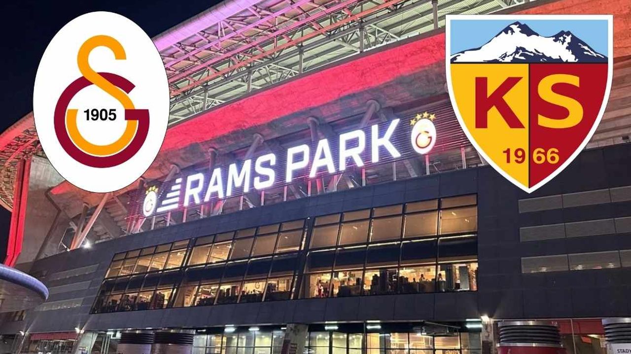 Galatasaray-Kayserispor maçı ne zaman saat kaçta, hangi kanalda?