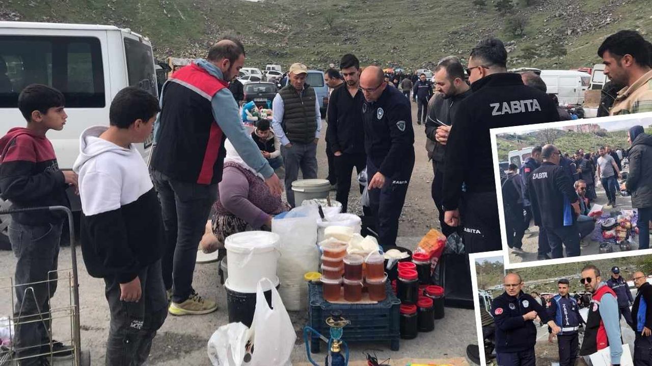 Kayseri'de bit pazarında sıkı denetim! Sağlığı tehdit eden maddeler imha edildi