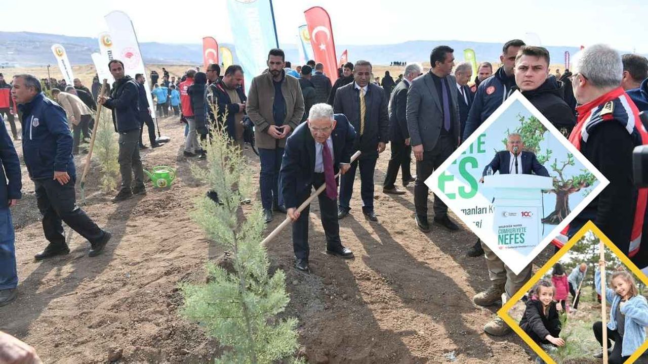 Kayseri Büyükşehir ile yeşile büründü! Tam 1 milyar TL yatırım