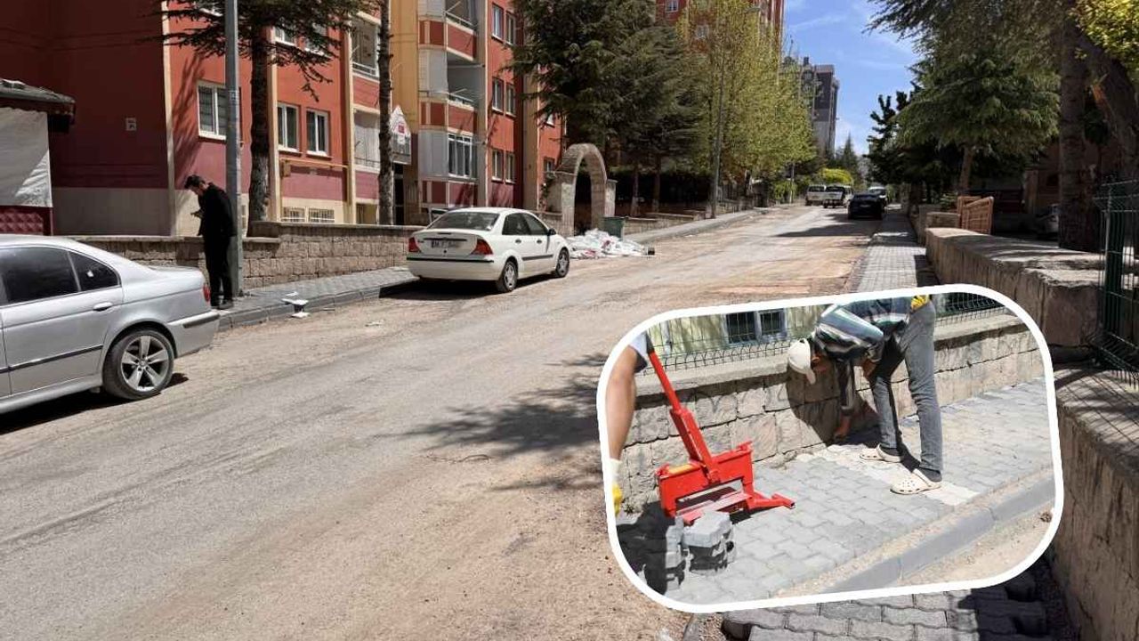 Kayseri'de yollar elden geçiyor! Cadde cadde, sokak sokak yenileniyor