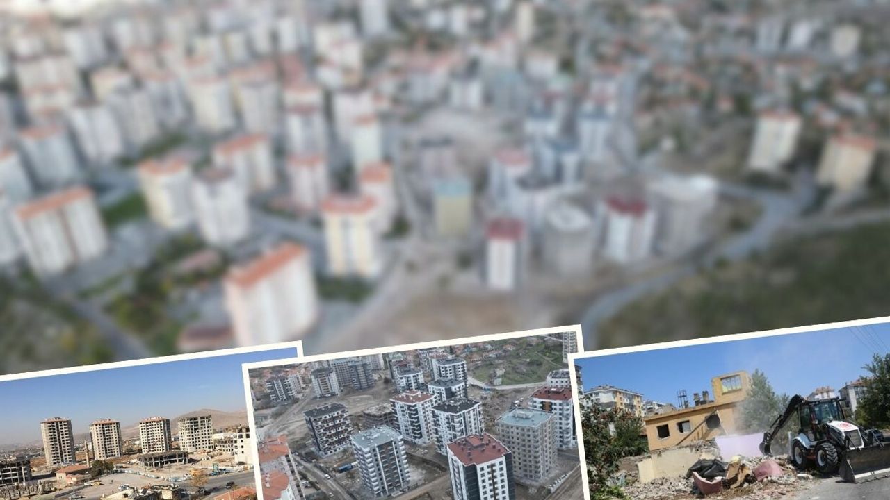 Kayseri'de 2 mahalle daha yenileniyor! 114 daire, 4 dükkan için kritik ihale