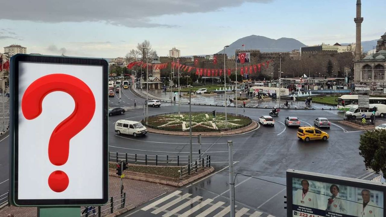 Kayseri'de reklam panoları baştan sona değişiyor mu?