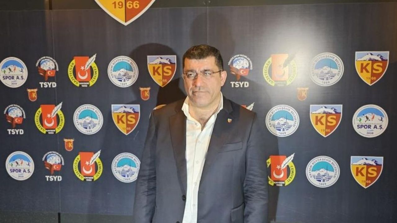 Kayserispor Başkanı Nurettin Açıkalın'dan transfer açıklaması