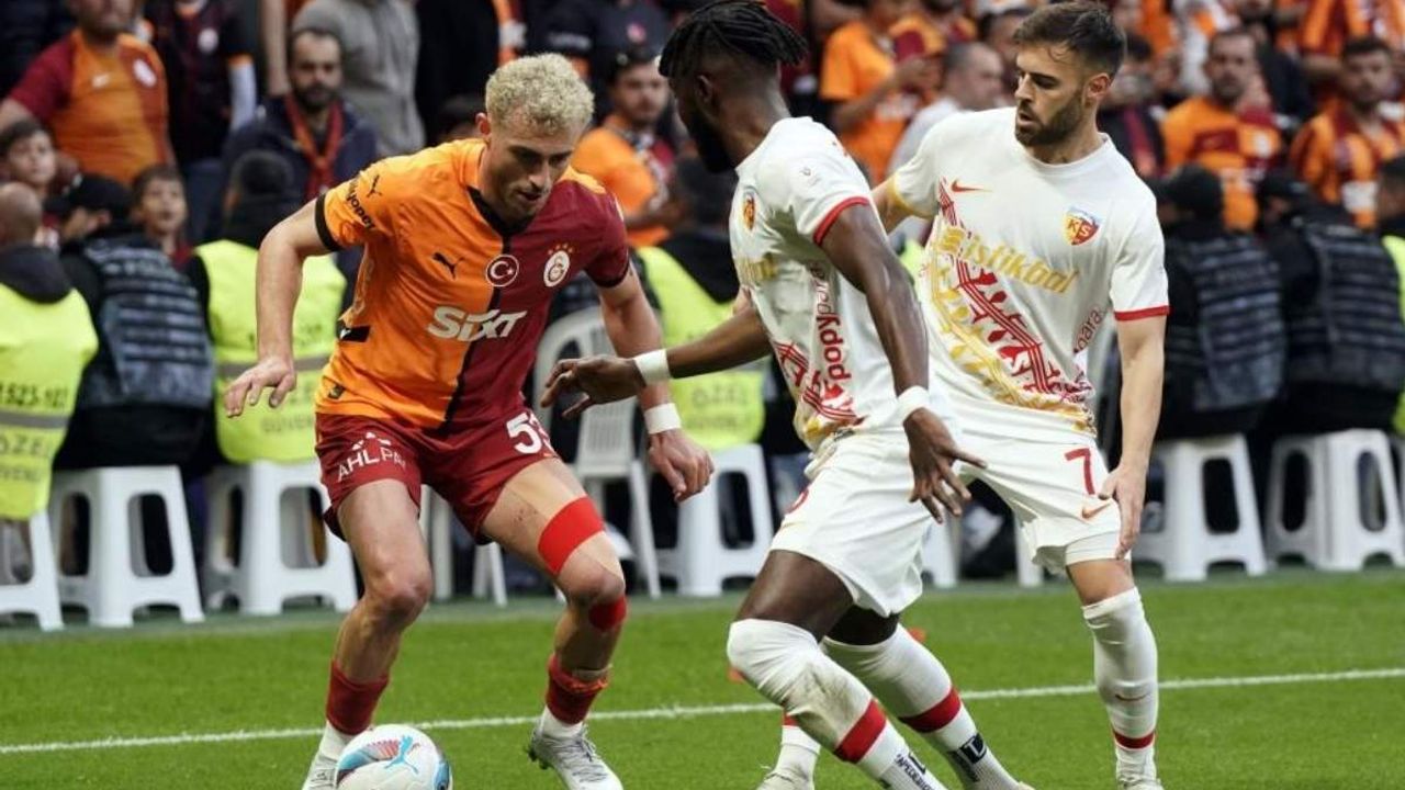 Galatasaray-Kayserispor maçı sona erdi! İstanbul'da istediğimizi alamadık