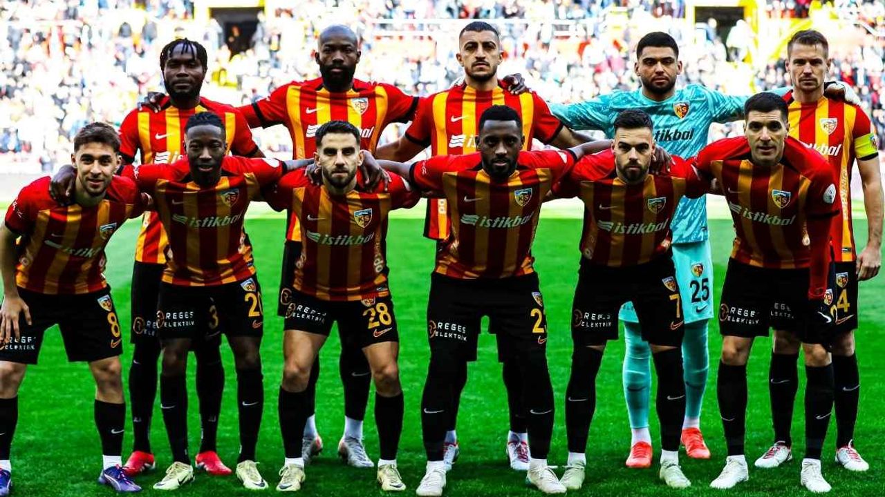 Kayserispor’da 3 futbolcu sezonu kapattı!