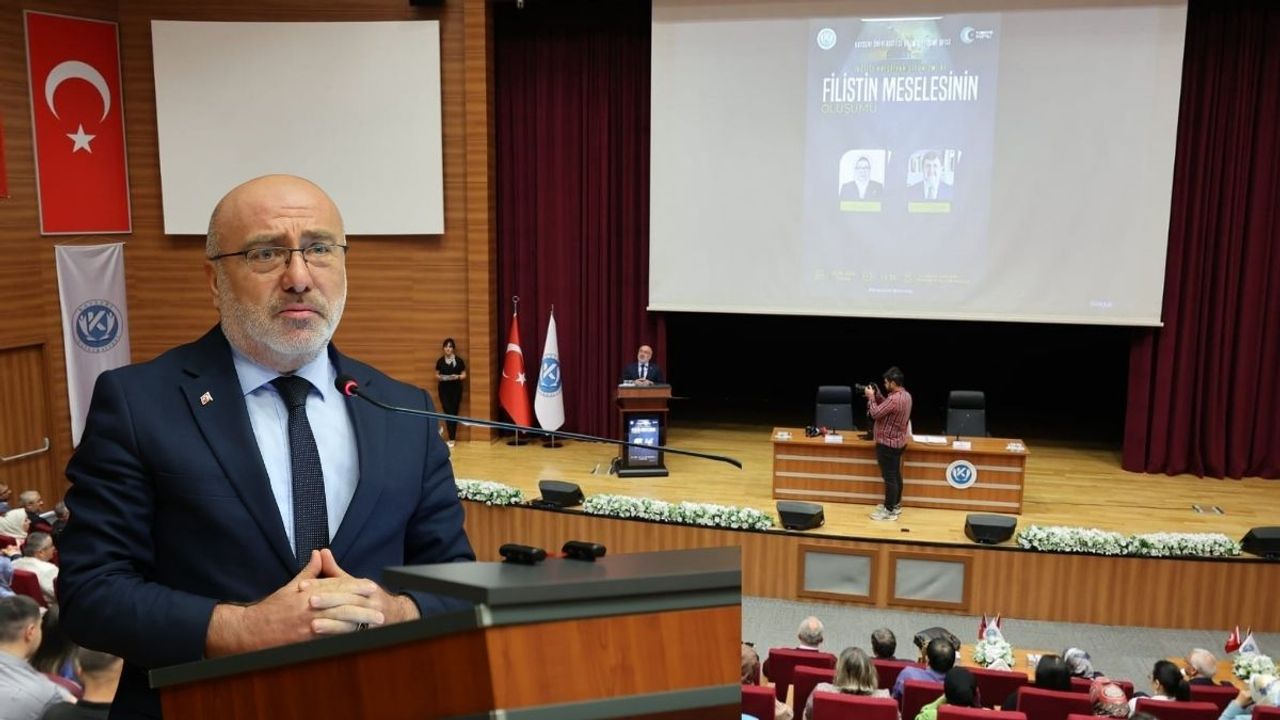 Kayseri Üniversitesi'nde Filistin meselesi masaya yatırıldı!
