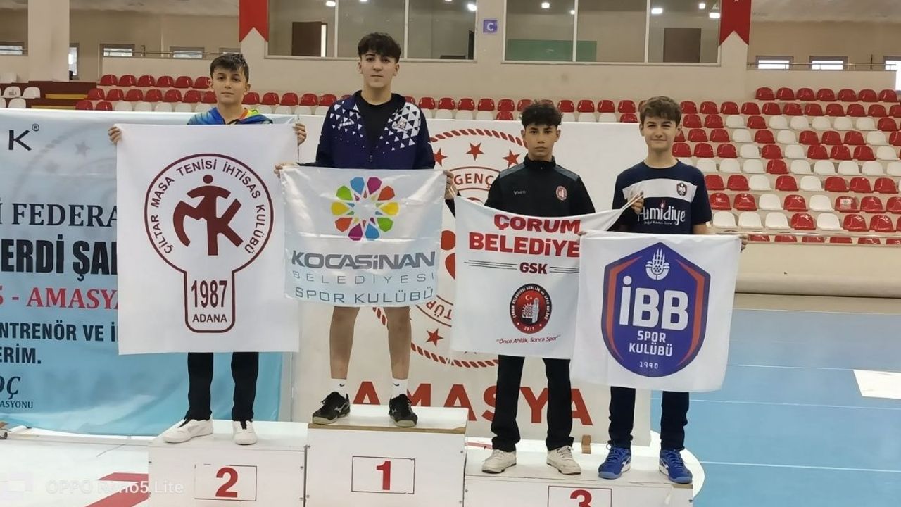 Kayseri'de o ilçeden Türkiye Şampiyonları çıktı!
