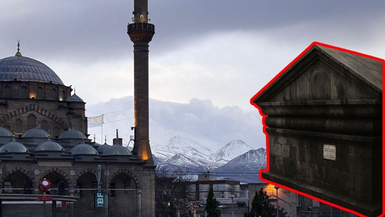 Kayseri’nin göbeğindeki bu mezarı gören hayrete düşürüyor! İşte nedeni...