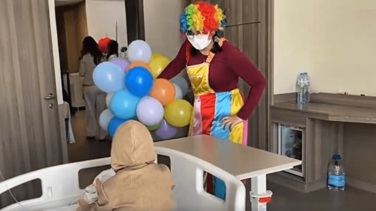 Kayseri Şehir Hastanesi’nde yürekleri ısıtan anlar!