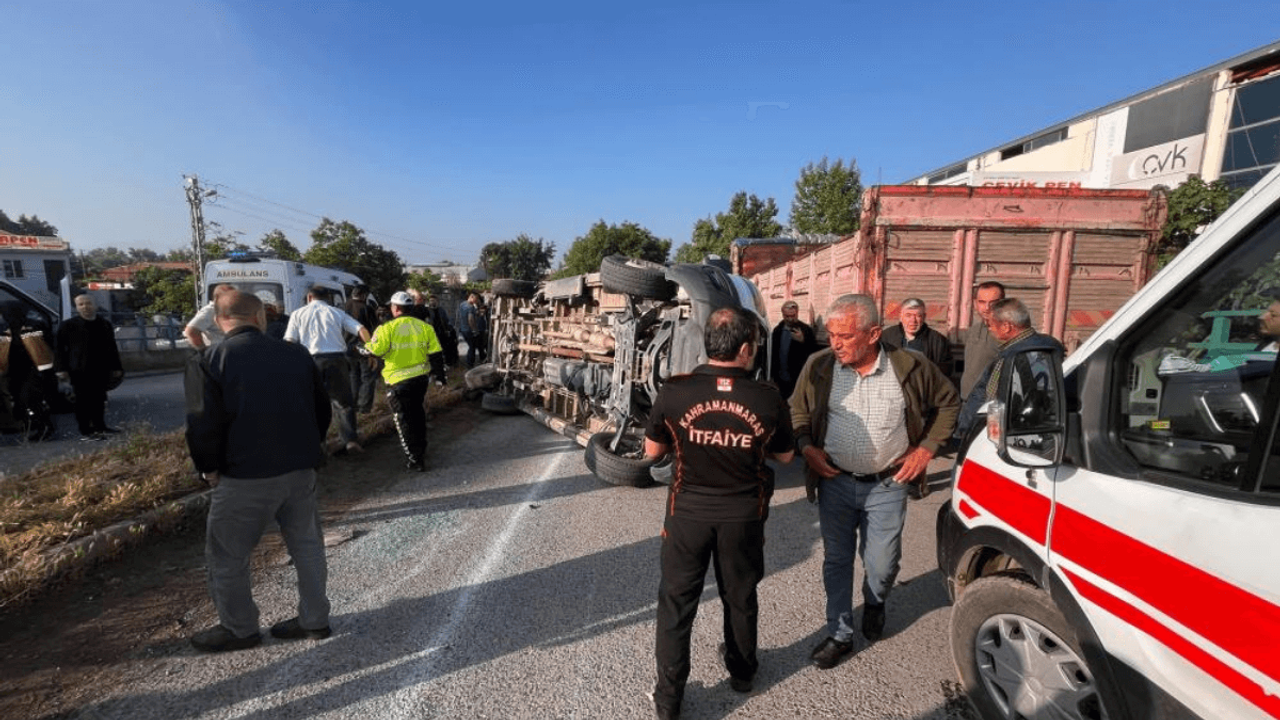 İşçi servisi ile otomobil birbirine girdi: Çok sayıda yaralı!