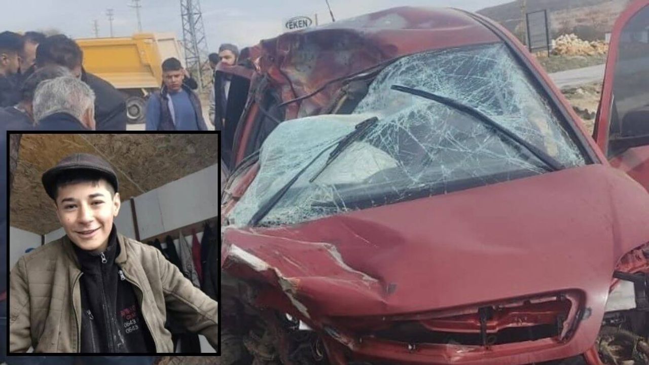 İşçi bayramında acı olay: 14 yaşındaki sanayi çalışanı feci kazada can verdi!
