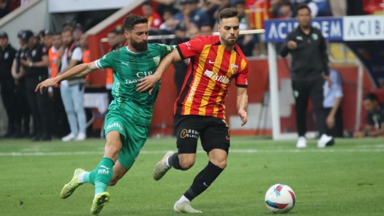 Kayserispor, Bodrum Fk'yı 1. Lig'e gönderdi