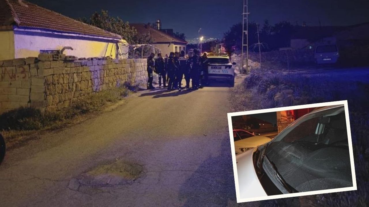 Kayseri'de ihbara giden polis otosuna saldırdı! Bir kişi gözaltına alındı