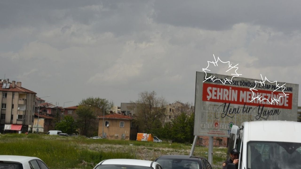 Kayseri'de 42 bin metrekare alan boş kaldı! Lüks sitelerin otoparkı oldu