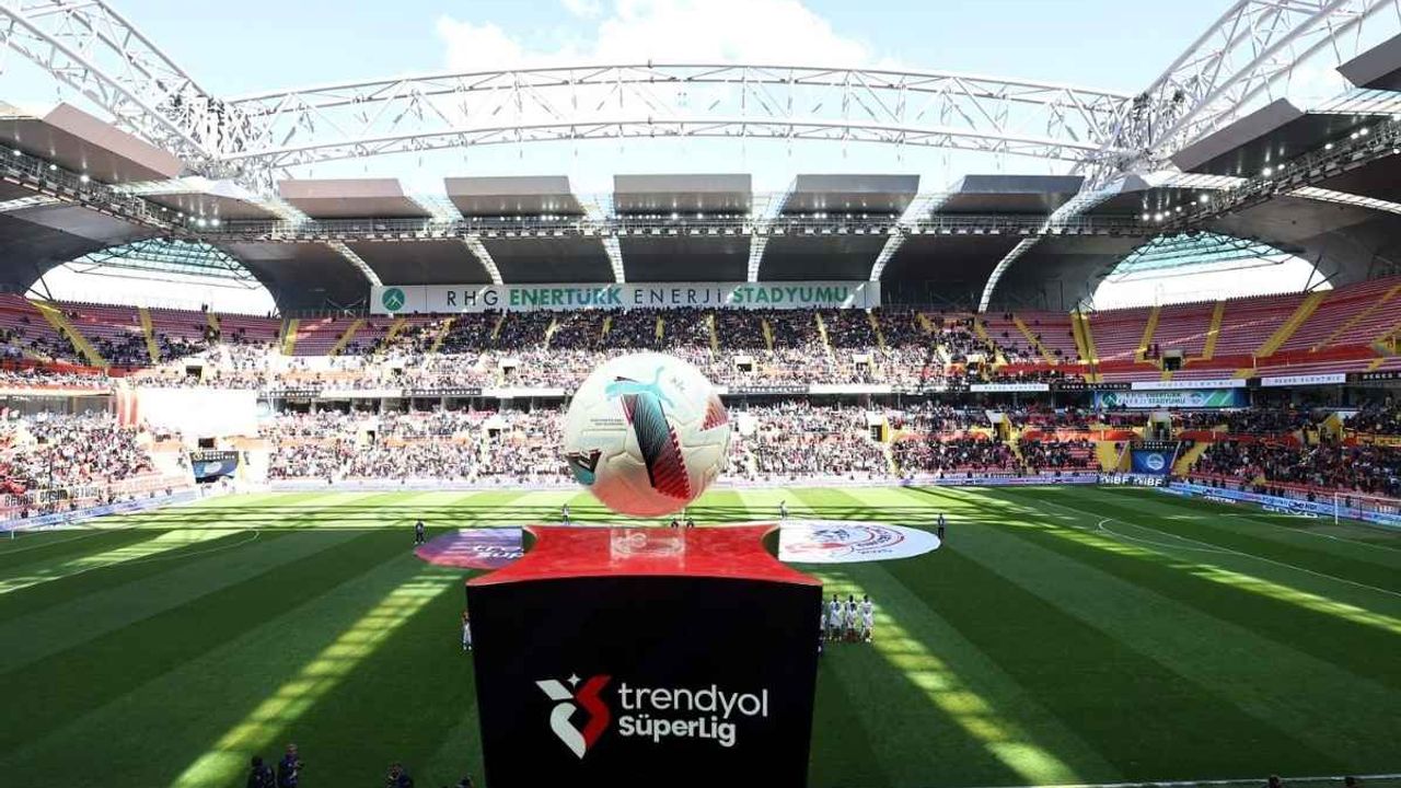 Süper Lig'de sona doğru! İşte 37. hafta maçlarının günü ve saati