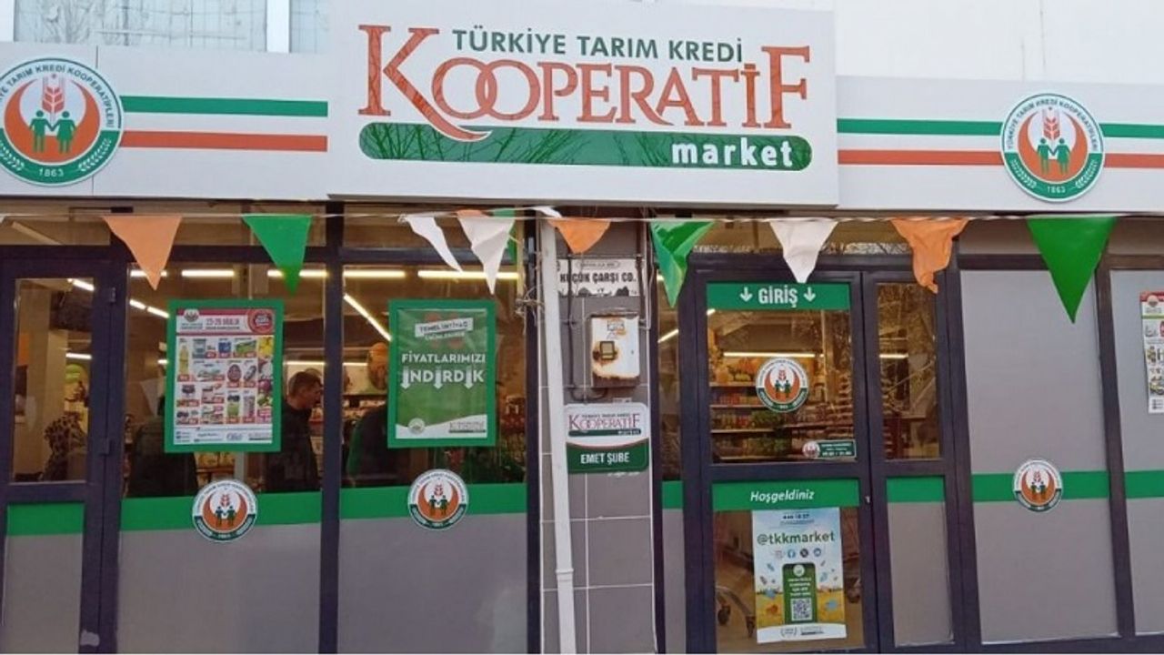 Bu ismi görünce şaşırmayın: Tarım Kredi Market'lerin ismi değişiyor