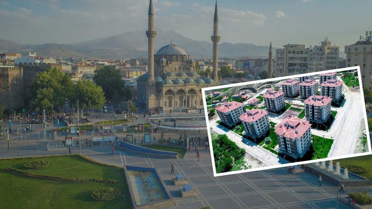 TOKİ'den Kayseri’ye bir proje daha! 214 konut için için harekete geçildi